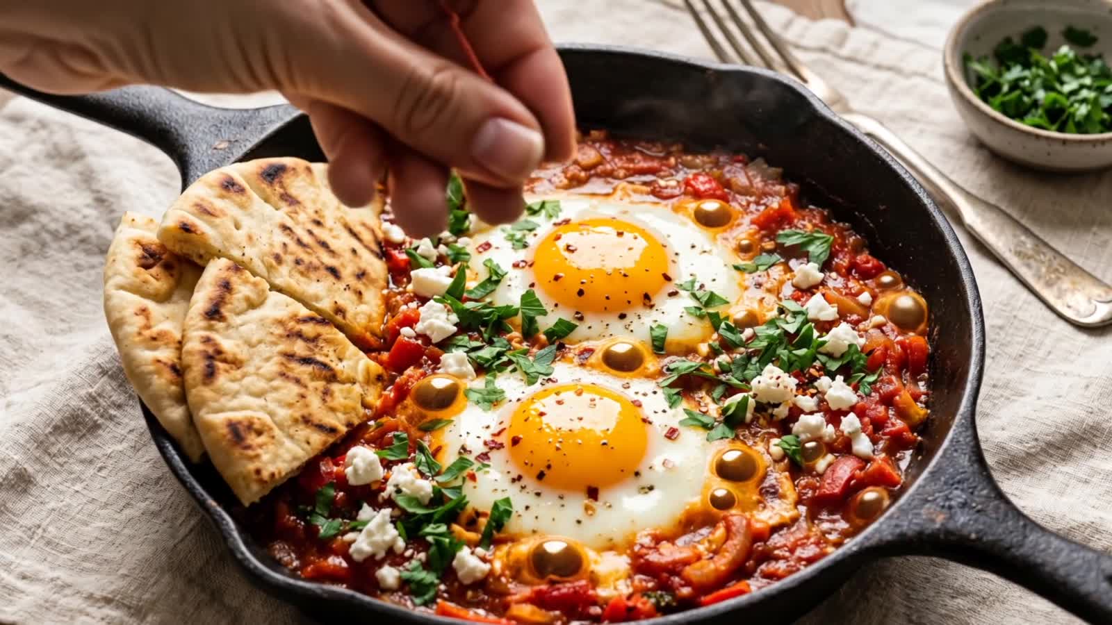 Israelisches Frühstück bei VeAhavta